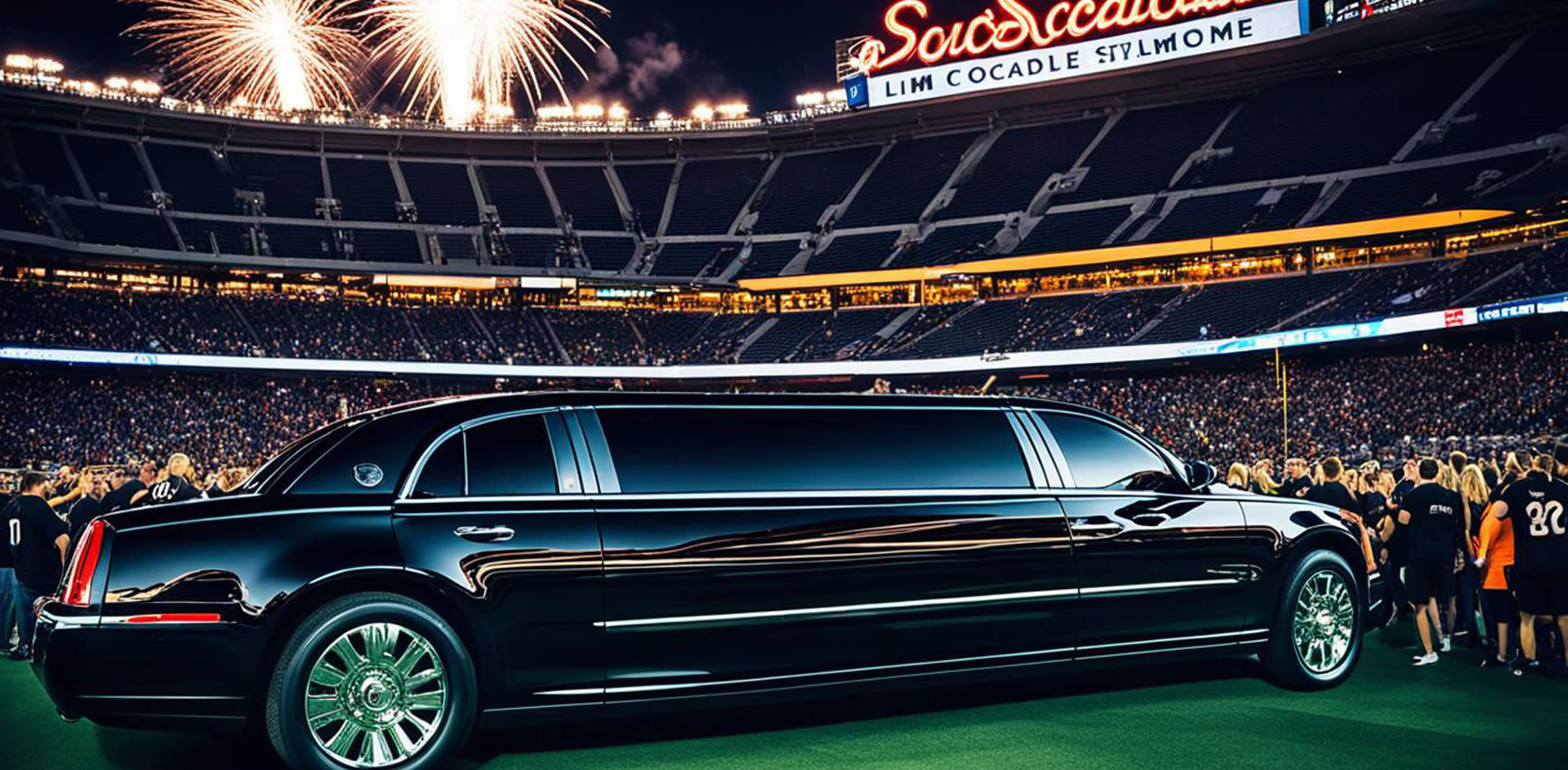 Scottsdale limo service at sporting event