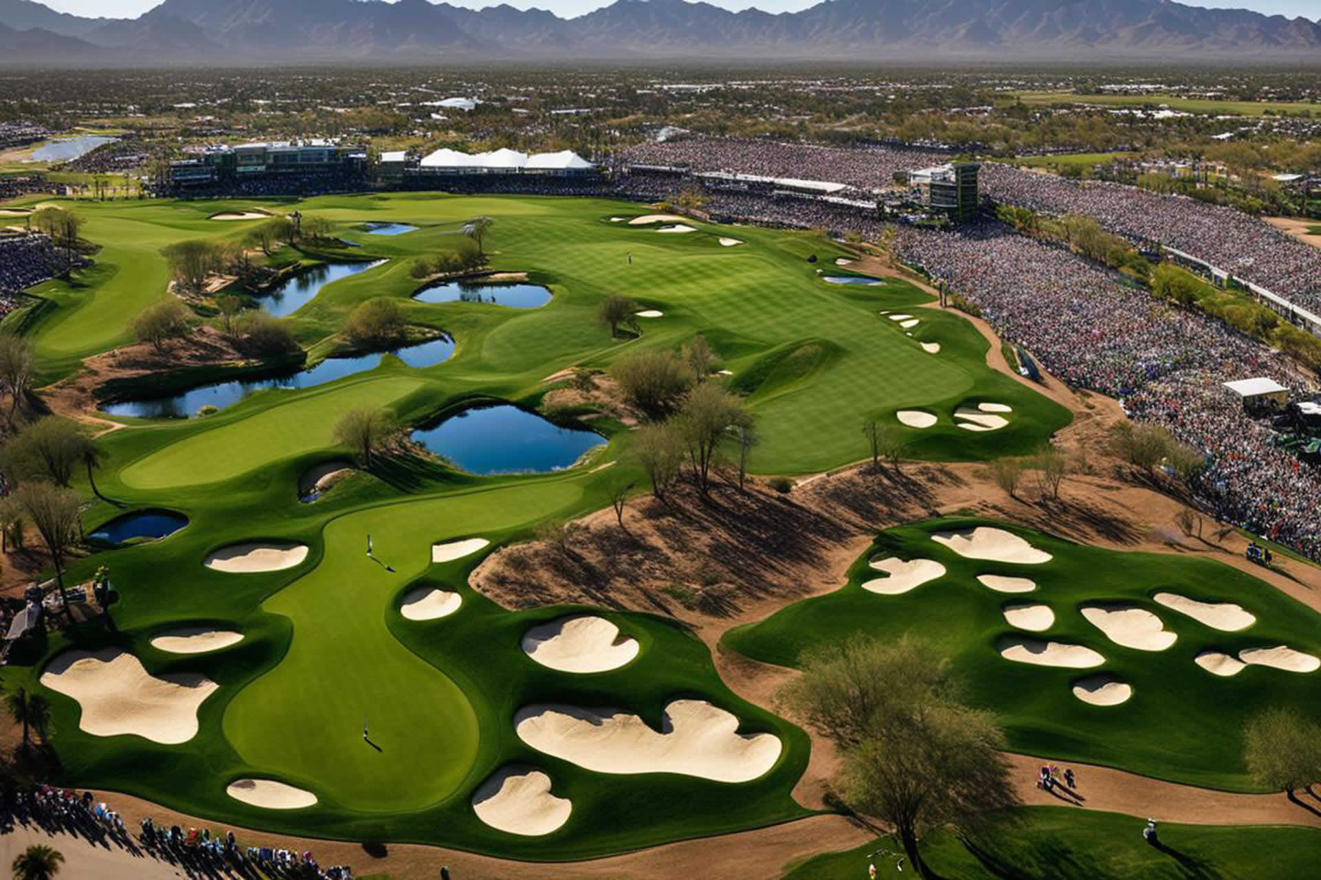 Waste Management Phoenix Open Golf Tournament in Scottsdale Arizona